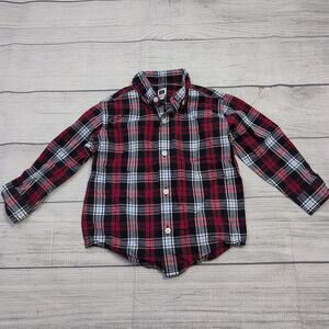 18/24m Janie And Jack Plaid Button-Up Shirt